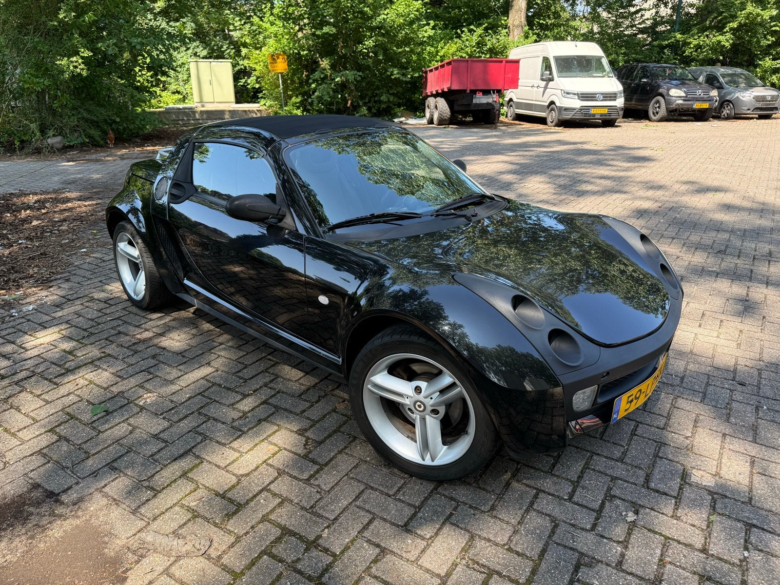 Smart Roadster 0.7 60KW AUT 2003 Zwart