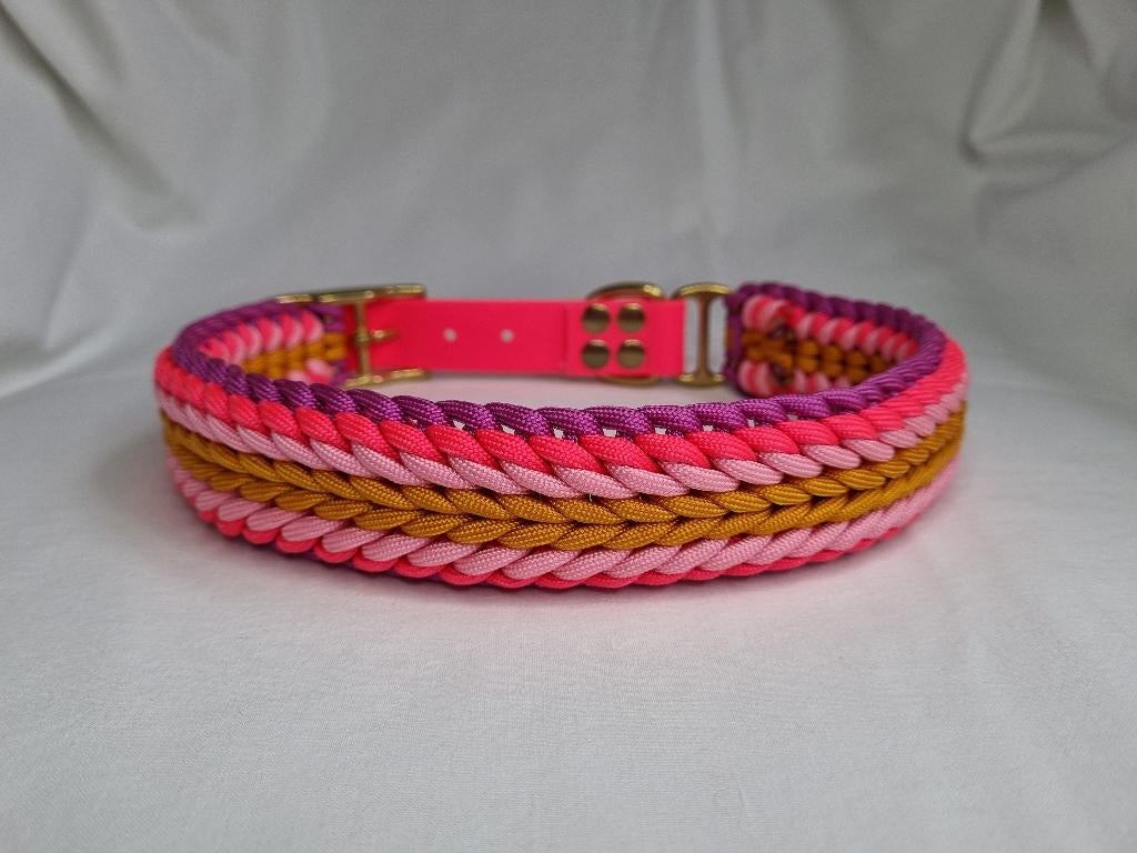Halsband handgemaakt van paracord, Dieren en Toebehoren, Ophalen of Verzenden, Handgemaakt, Nieuw