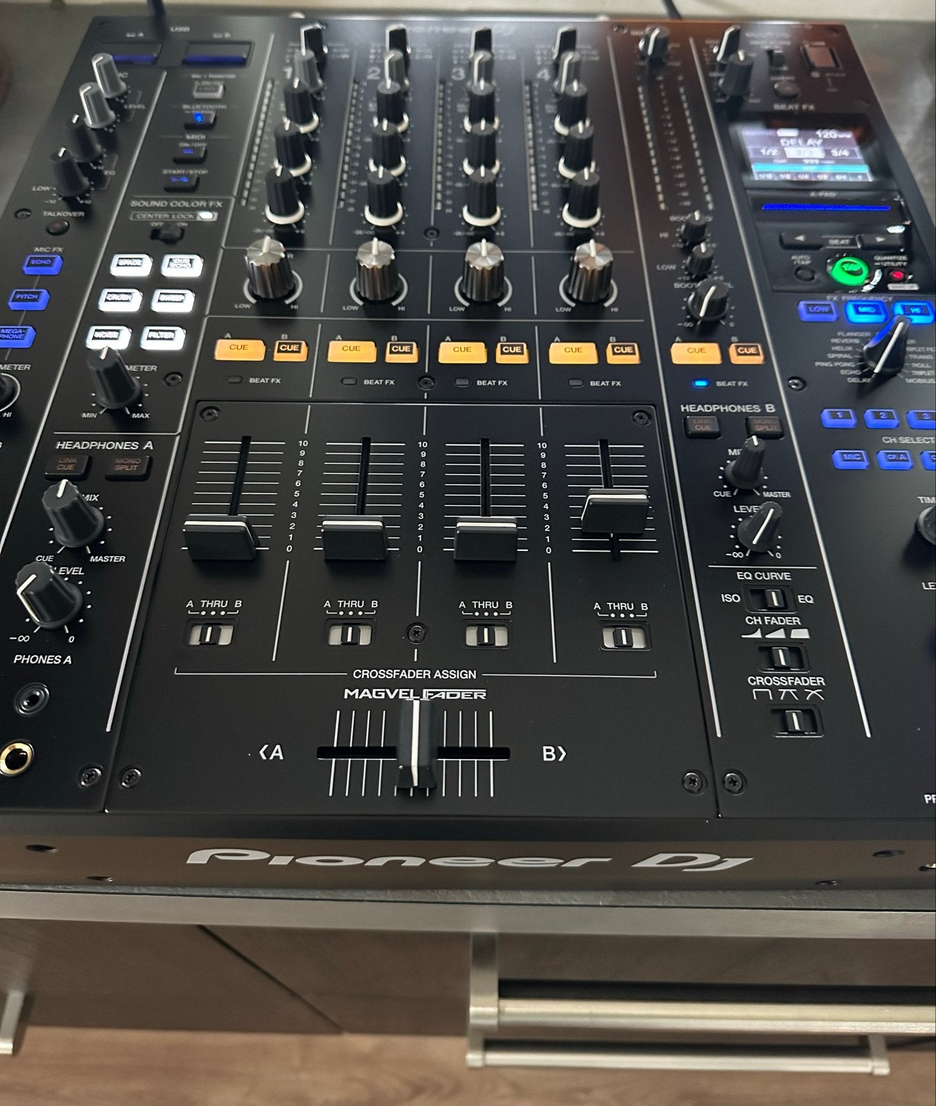 Pioneer DJ Set: 2x CDJ-3000 & 1x DJM-A9, Ophalen, Zo goed als nieuw, Dj-set, Pioneer