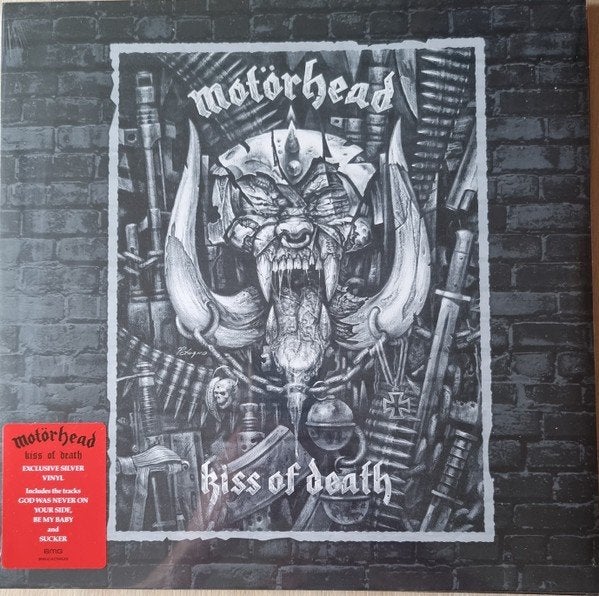 MOTÖRHEAD - KISS OF DEATH (Silver Vinyl) NIEUW, LP, Limited edition, Verzenden, Nieuw in verpakking