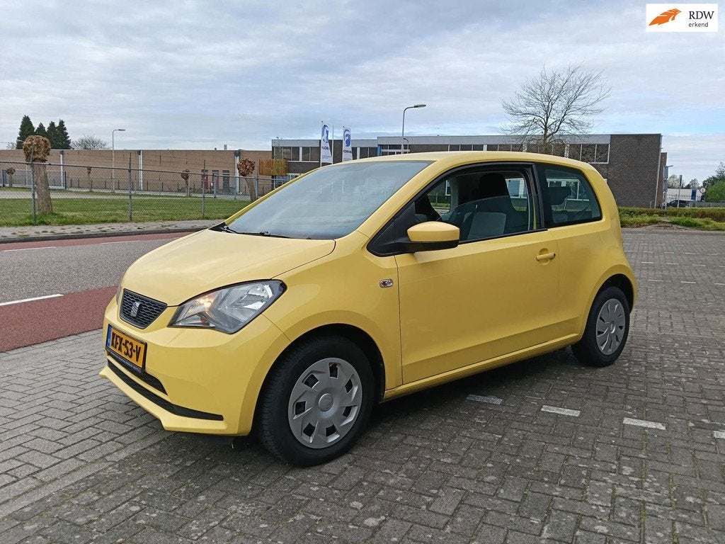 Seat MII 1.0 Entry,Airco,Cv,Elec.Ramen...., Auto's, Voorwielaandrijving, Euro 5, Stof, Gebruikt