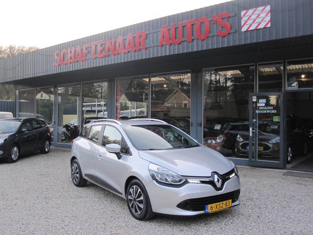 Renault Clio Estate 0.9 TCe Expression zeer mooi apk 02-09-2, Voorwielaandrijving, Stof, Met garantie (alle), Origineel Nederlands