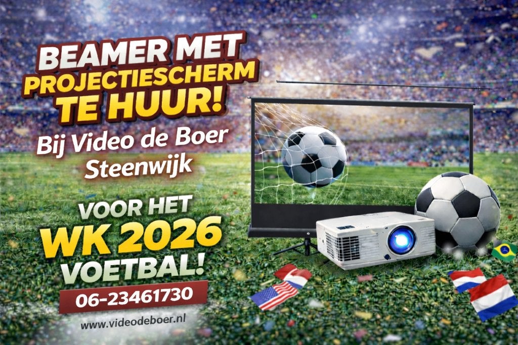 Beamer huren WK 2026, Ophalen, Gebruikt, LED, Full HD (1080)