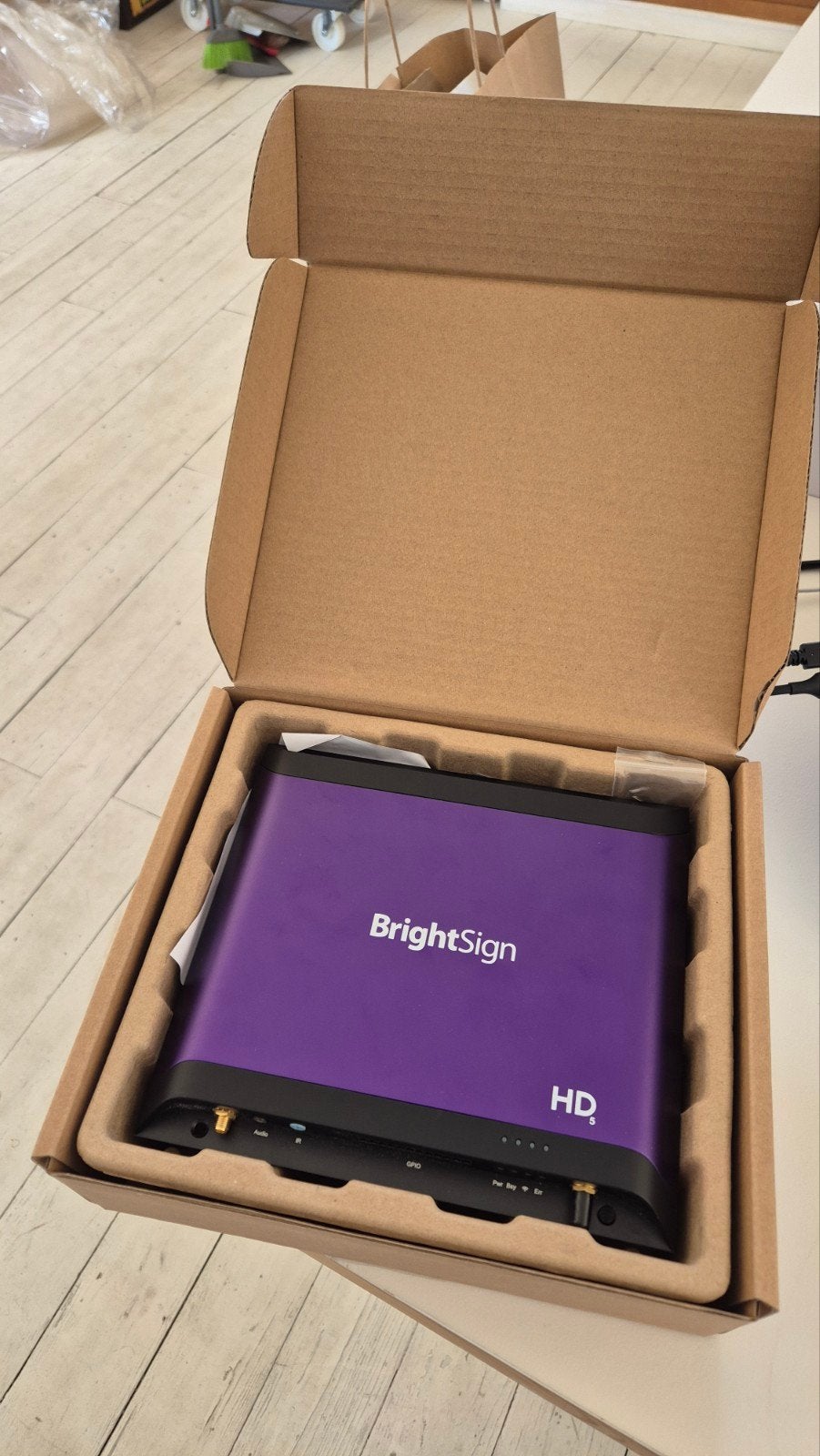 Brightsign HD225 interactive 4K player - Zo goed als nieuw, Audio, Tv en Foto, Mediaspelers, Ophalen of Verzenden, Zo goed als nieuw