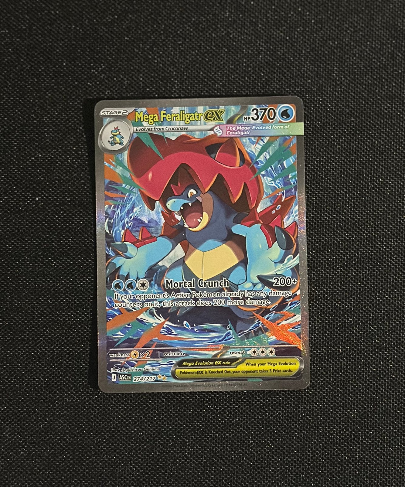 Mega Feraligatr Ex 274 - ASC, Ophalen of Verzenden, Zo goed als nieuw