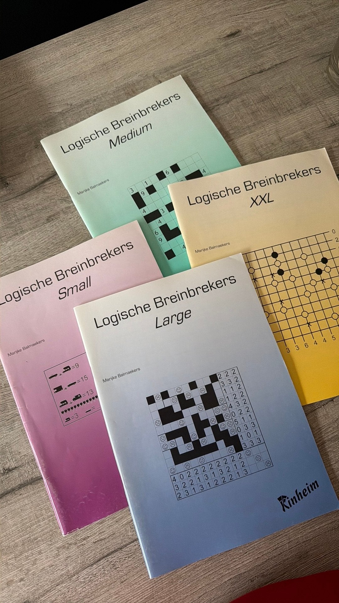 Kinheim - logische breinbrekers set, Boeken, Ophalen of Verzenden, Zo goed als nieuw, Overige niveaus