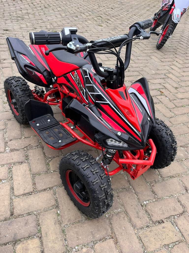 Stoere Elektrische Kinder Quad & Crosser! Race met vrienden
