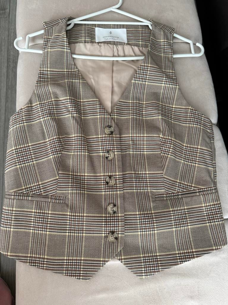 Geruit gilet maat M, Ophalen of Verzenden, Nieuw