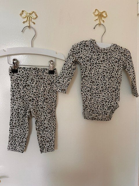 Tijgerprint setje Bakkaboe maat 68, Kinderen en Baby's, Jongetje of Meisje, Ophalen of Verzenden, Zo goed als nieuw, Setje