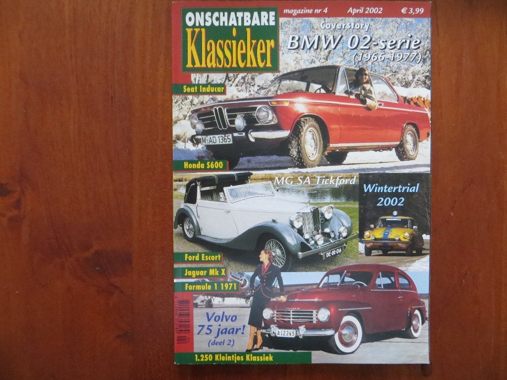 Onschatbare Klassieker 4 2002 BMW 02-serie (1966-’77) S600, Ophalen of Verzenden, Nieuw, BMW