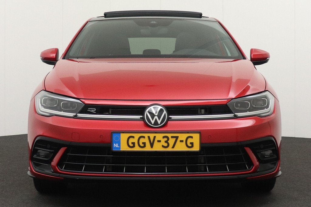 Volkswagen Polo 96PK Aut. R-Line Pano-dak IQ-Light Beats-Sou, Auto's, Volkswagen, Alcantara, Origineel Nederlands, Bedrijf, 600 kg