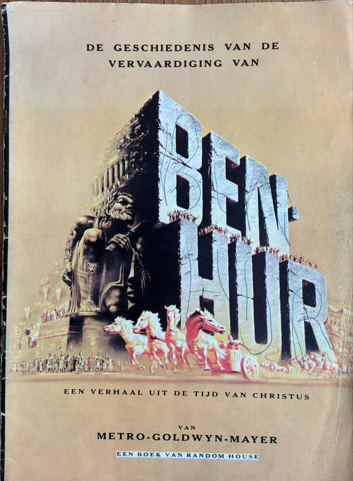Ben-Hur: De Geschiedenis van de Vervaardiging (Metro-Goldwyn, Boeken, Ophalen of Verzenden, 20e eeuw of later, Gelezen
