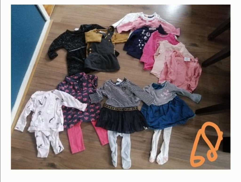 Meisjes pakket 68, Kinderen en Baby's, Ophalen of Verzenden, Zo goed als nieuw, Meisje