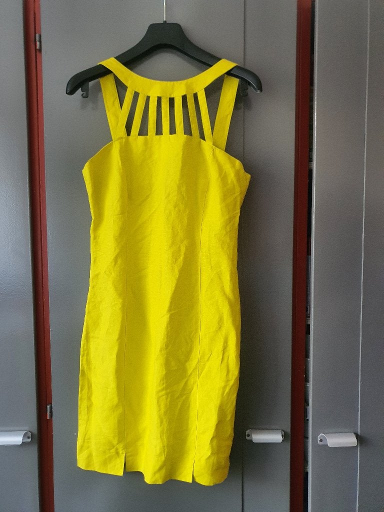 Jean Paul gele zomerjurk maat S – katoen, Kleding | Dames, Maat 38/40 (M), Geel, Ophalen of Verzenden, Zo goed als nieuw