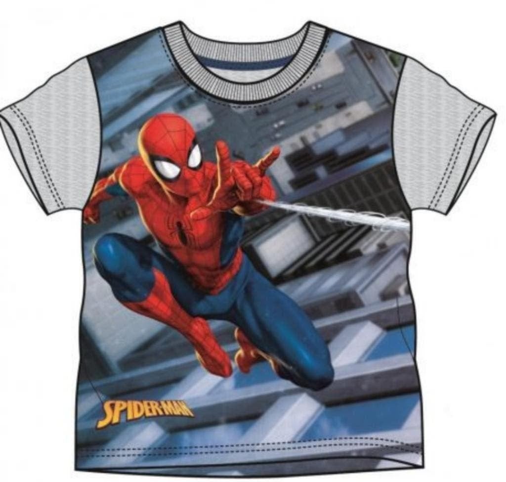 Spiderman T-shirt - Maat 92 - 98 - Marvel - Katoen, Nieuw, Ophalen of Verzenden, Spiderman, Jongen