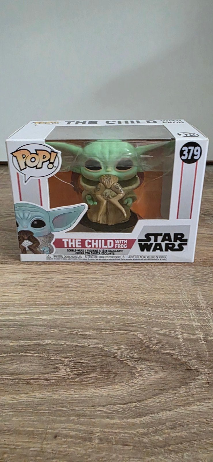 Funko Pop! The Child with Frog (Grogu) #379 Star Wars, Ophalen of Verzenden, Zo goed als nieuw
