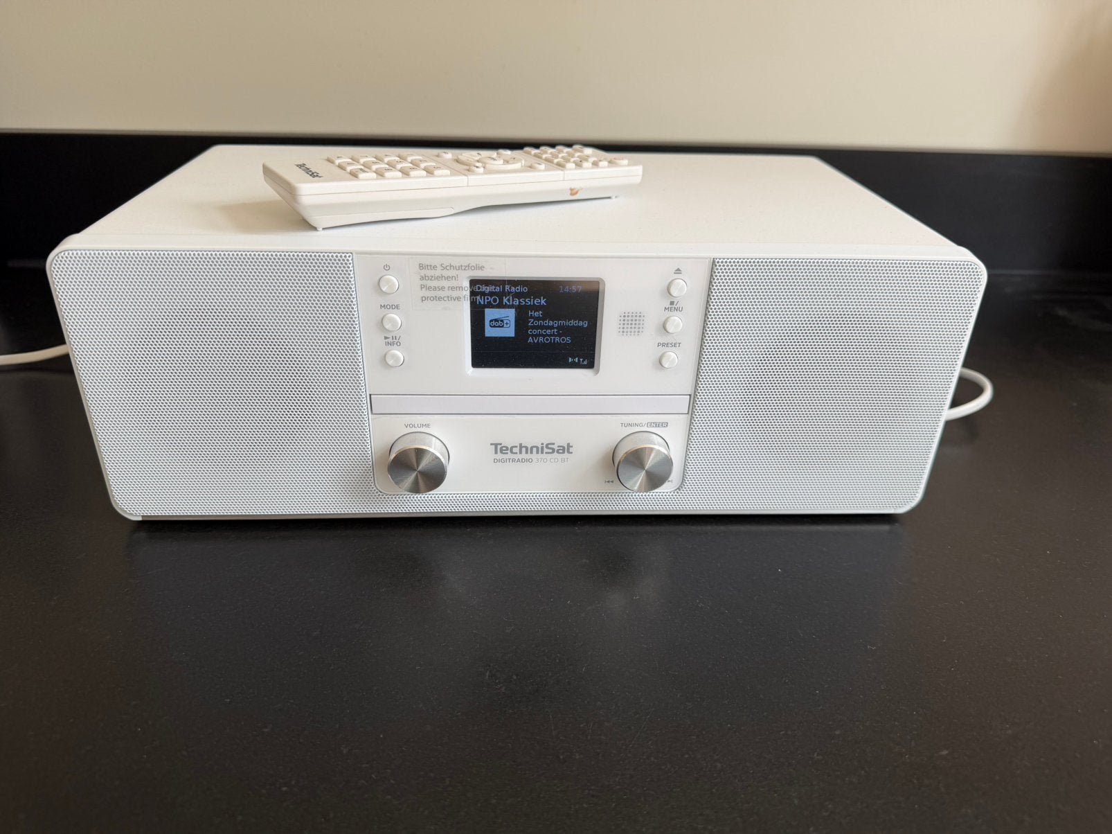 TechniSat DigitRadio 360 CD BT – zeer goede staat, Ophalen, Zo goed als nieuw, Radio, Met cd-speler