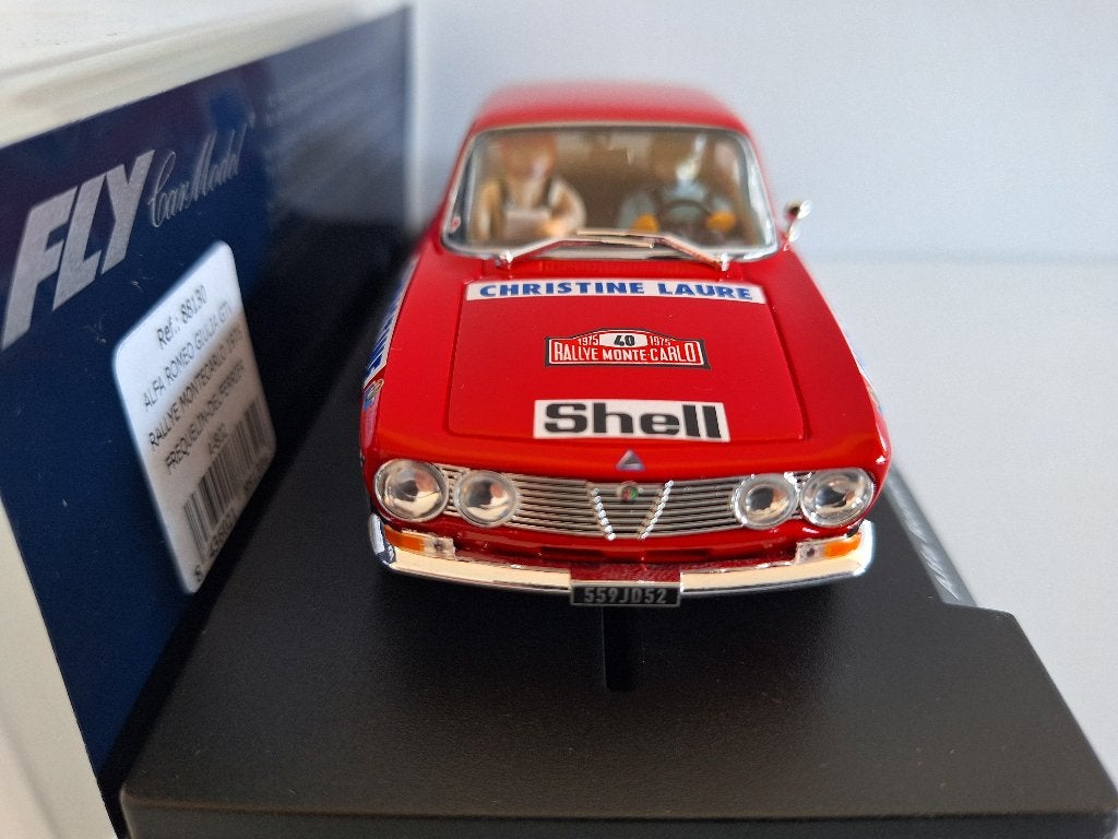 Fly 88130 A802 Alfa Romeo Giulia GTV Ralley Montecarlo 1975, Overige merken, Racebaan, Fly, Nieuw