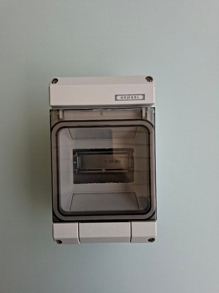 Hensel KV-9104 B, compacte/spatwaterdichte groepenkast, Ophalen of Verzenden, Zo goed als nieuw, Overige merken, Groepenkast
