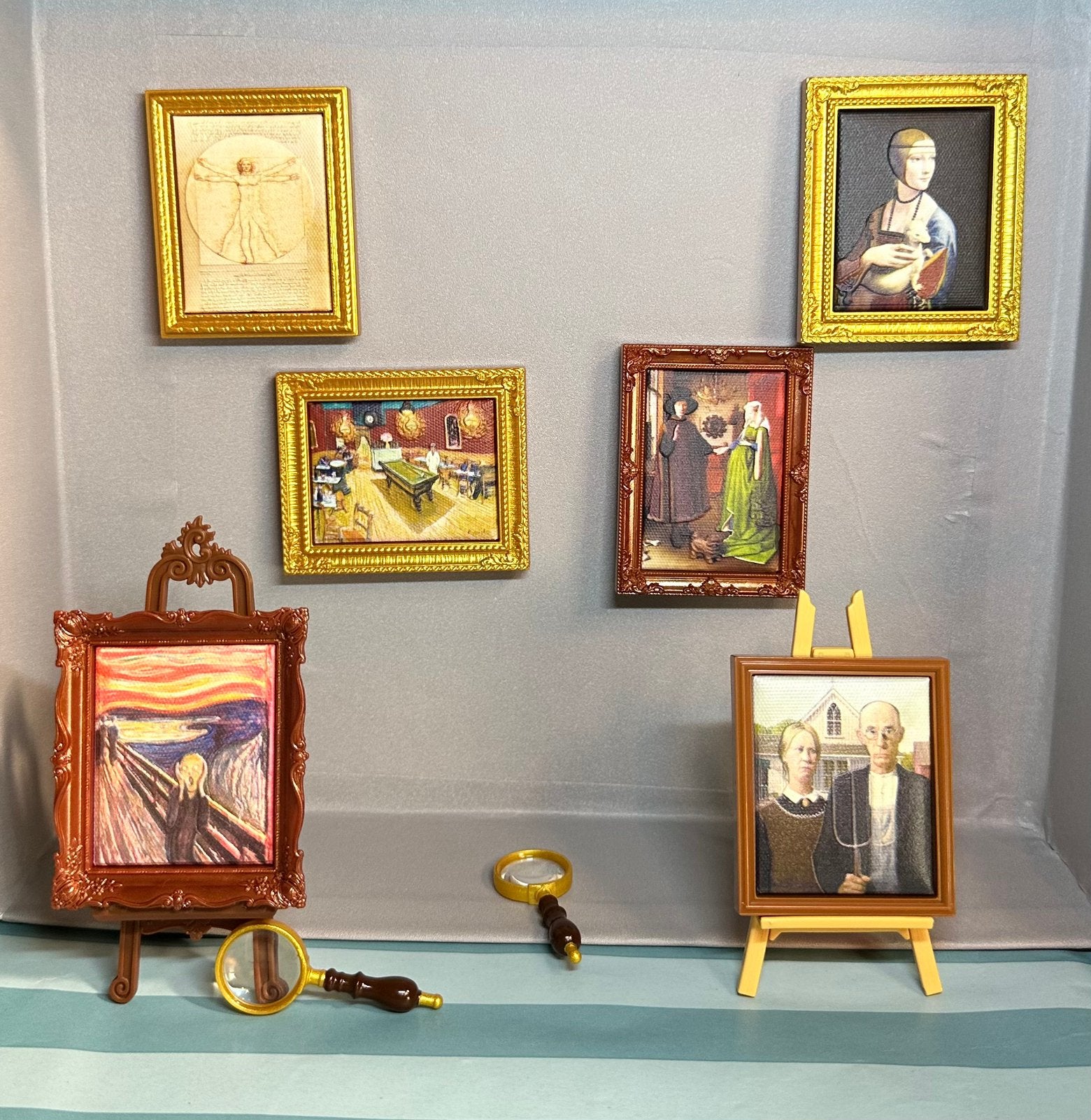 Mini Brands Masterpieces - Klassieke Kunst SET!, Ophalen of Verzenden, Zo goed als nieuw, Poppenhuis