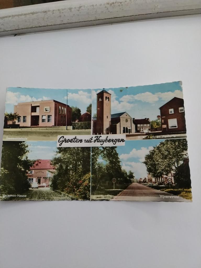 GROETEN UIT. HUYBERGEN, Verzamelen, Ophalen of Verzenden, 1960 tot 1980