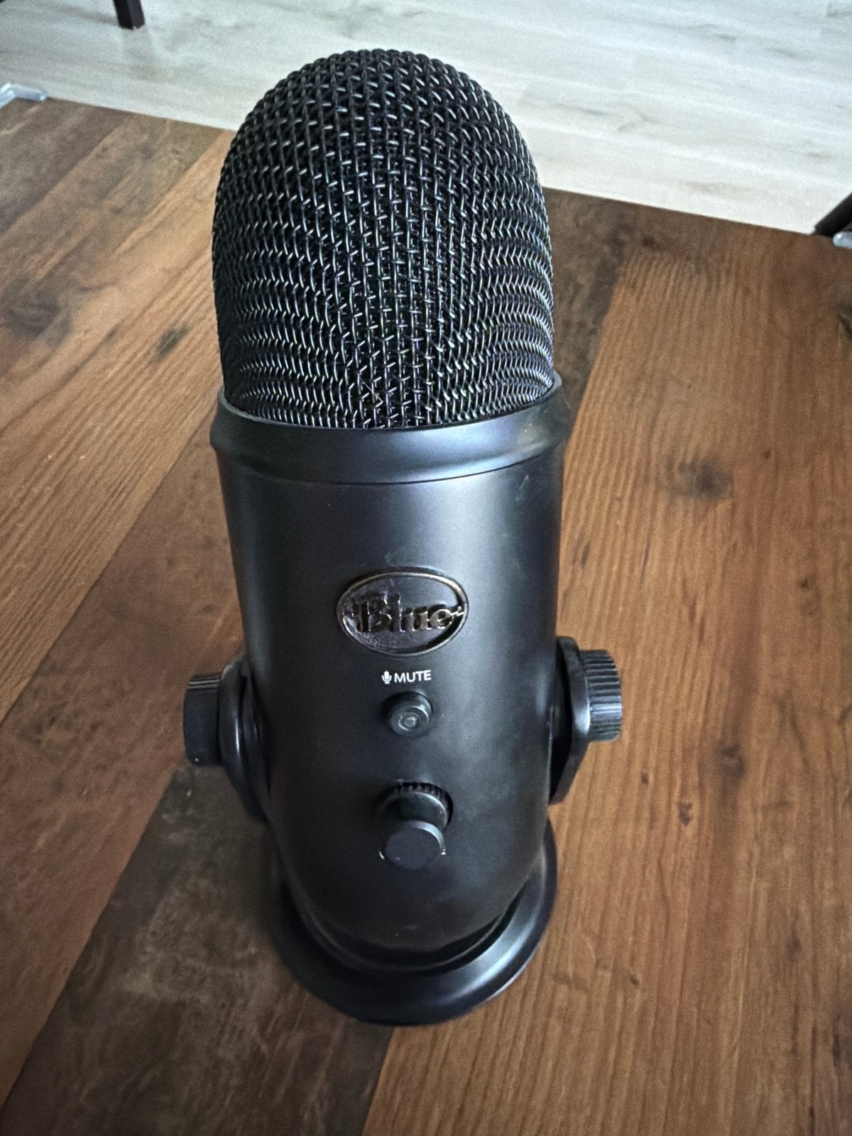 Blue Yeti USB Microfoon - Zwart, Muziek en Instrumenten, Microfoons, Ophalen of Verzenden, Gebruikt, Studiomicrofoon