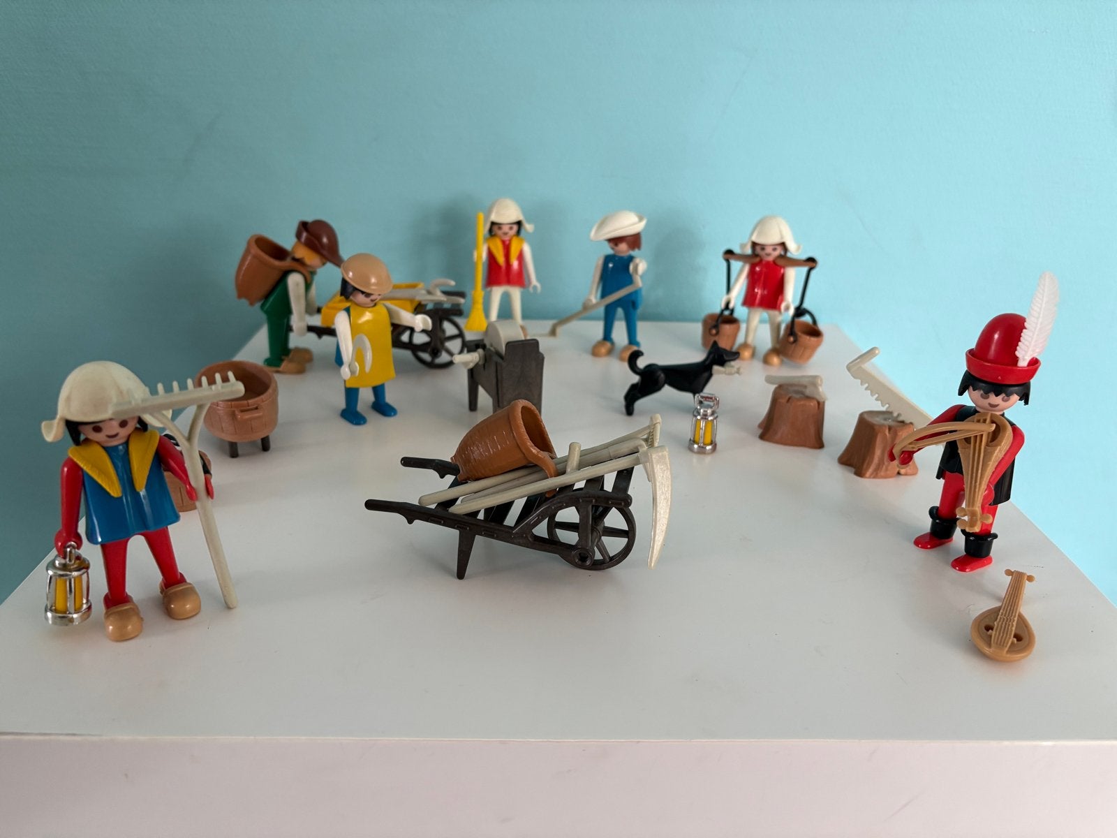 Playmobil System Klicky 7: Boerderij en Ambachten Set, Gebruikt, Complete set, Overige typen, Historisch