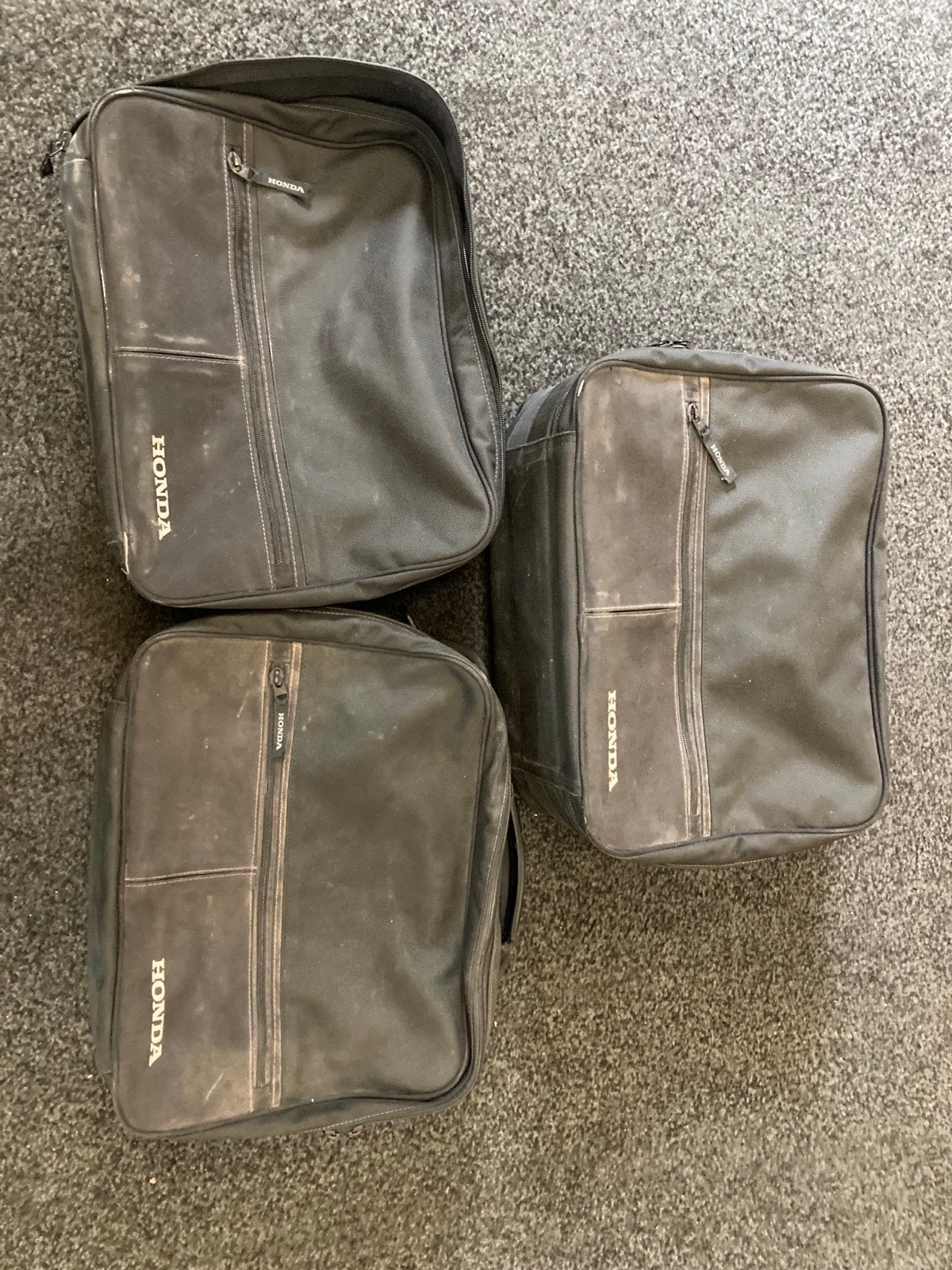 Originele Honda binnentassen set VFR 1200 Crosstourer, Ophalen of Verzenden, Gebruikt