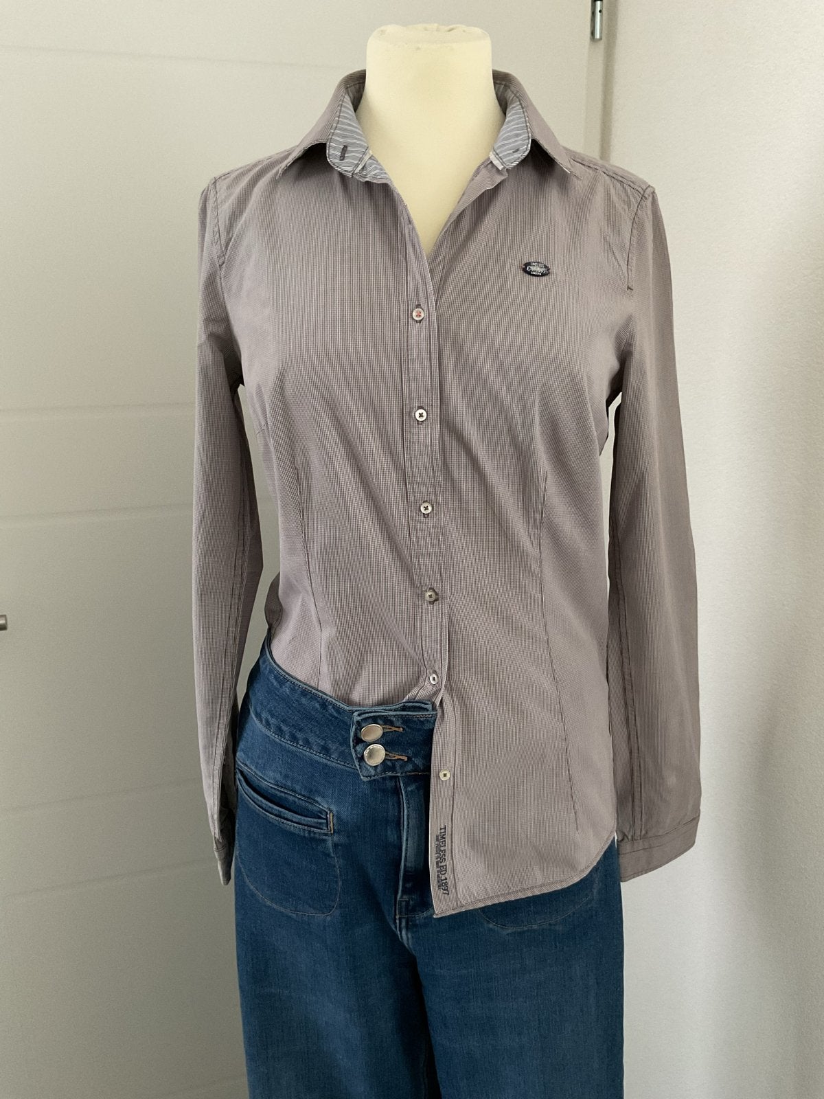 Gaastra Blouse - Taupe, 100% Katoen, Maat S, Kleding | Dames, Blouses en Tunieken, Verzenden, Nieuw, Maat 36 (S), Overige kleuren