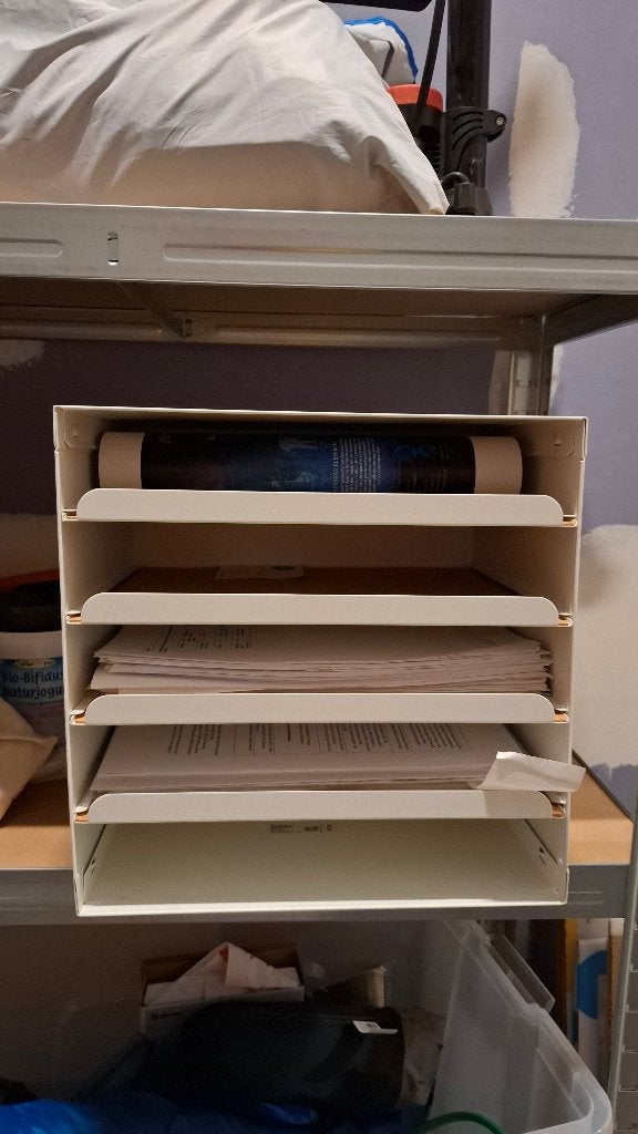 Kvissle ikea bureau organizer brievenbak, Ophalen, Zo goed als nieuw