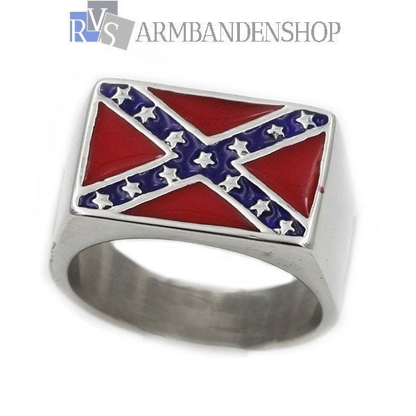 Div heren en dames ringen van rvs staal zilver biker, 20 of groter, Nieuw, Dame of Heer, Zilver
