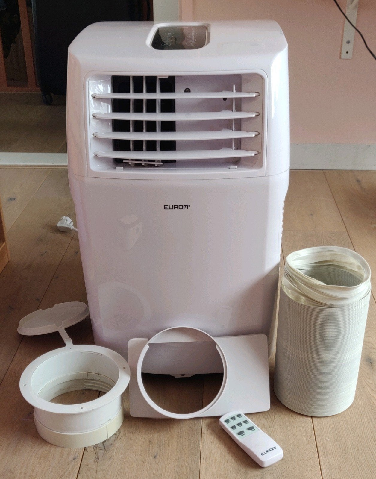 Eurom CoolPerfect 90, Witgoed en Apparatuur, Airco's, Ophalen, Koelen en Ontvochtigen, 3 snelheden of meer, Afstandsbediening