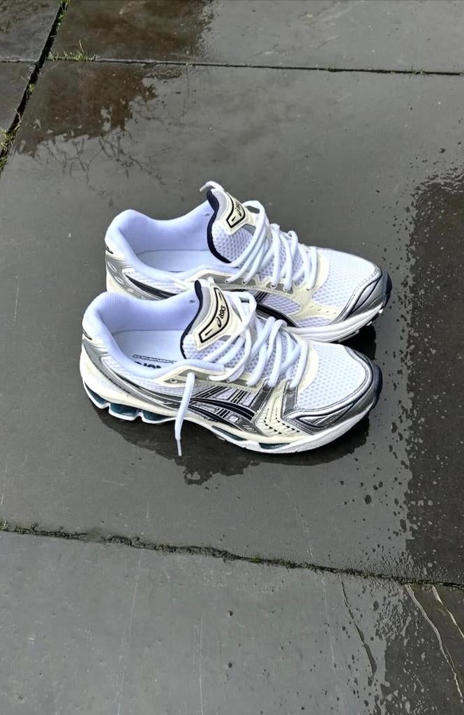 asics kayano 14 white midnight, Ophalen of Verzenden, Nieuw, Hardloopschoenen, Asics