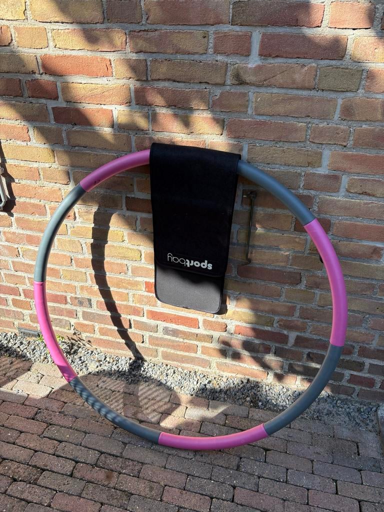 Fitness Hoelahoep met 1,8 gewicht - Sportbay, Ophalen, Met gewicht, Zo goed als nieuw, Fitness hoelahoep