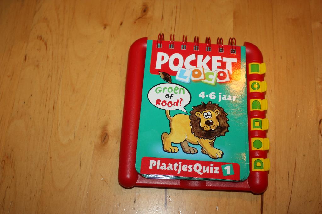 3x Pocket Loco, Mini Loco, quiz 4-6 jaar, educatief, Ophalen of Verzenden, Gebruikt, Taal en Lezen