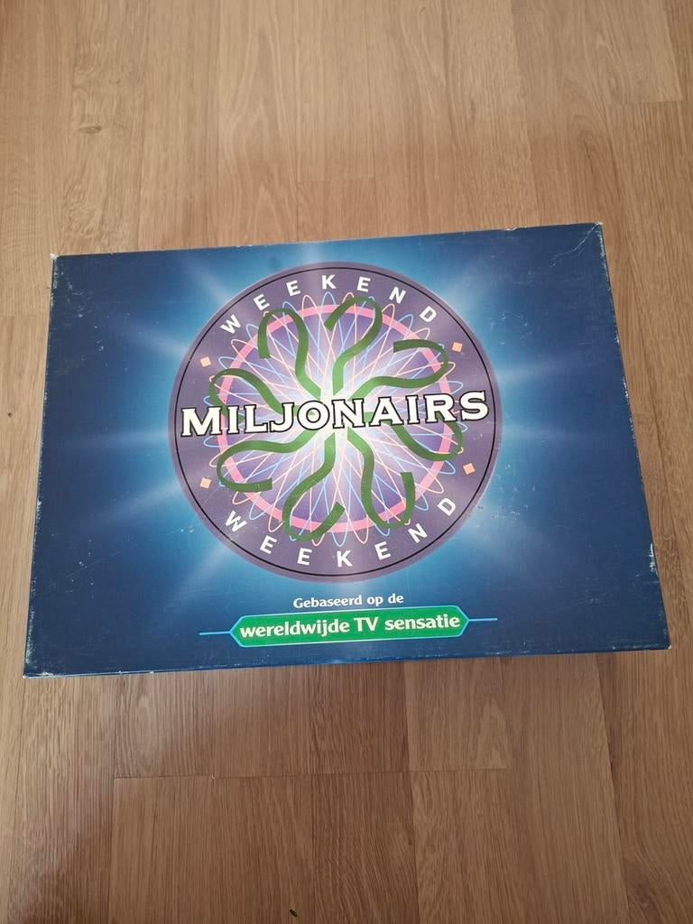 Weekend Miljonairs Bordspel, Hobby en Vrije tijd, Gezelschapsspellen | Bordspellen, Ophalen of Verzenden, Gebruikt, Endemol