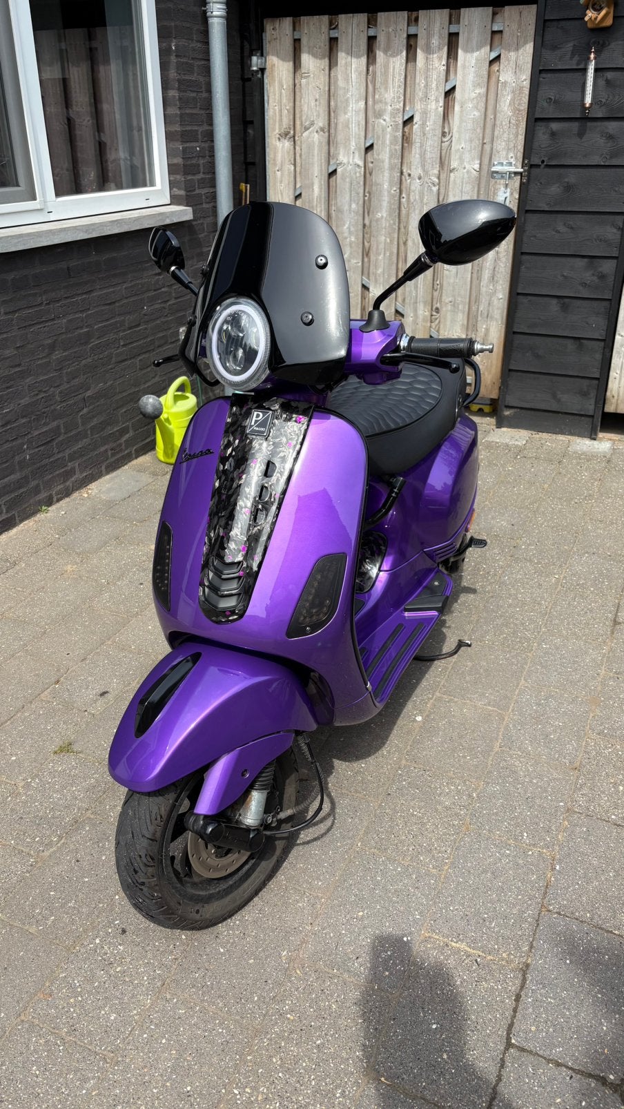 custome vespa lx50 4t, Fietsen en Brommers, Scooters | Vespa, Ophalen, Gebruikt, Maximaal 45 km/u, Benzine