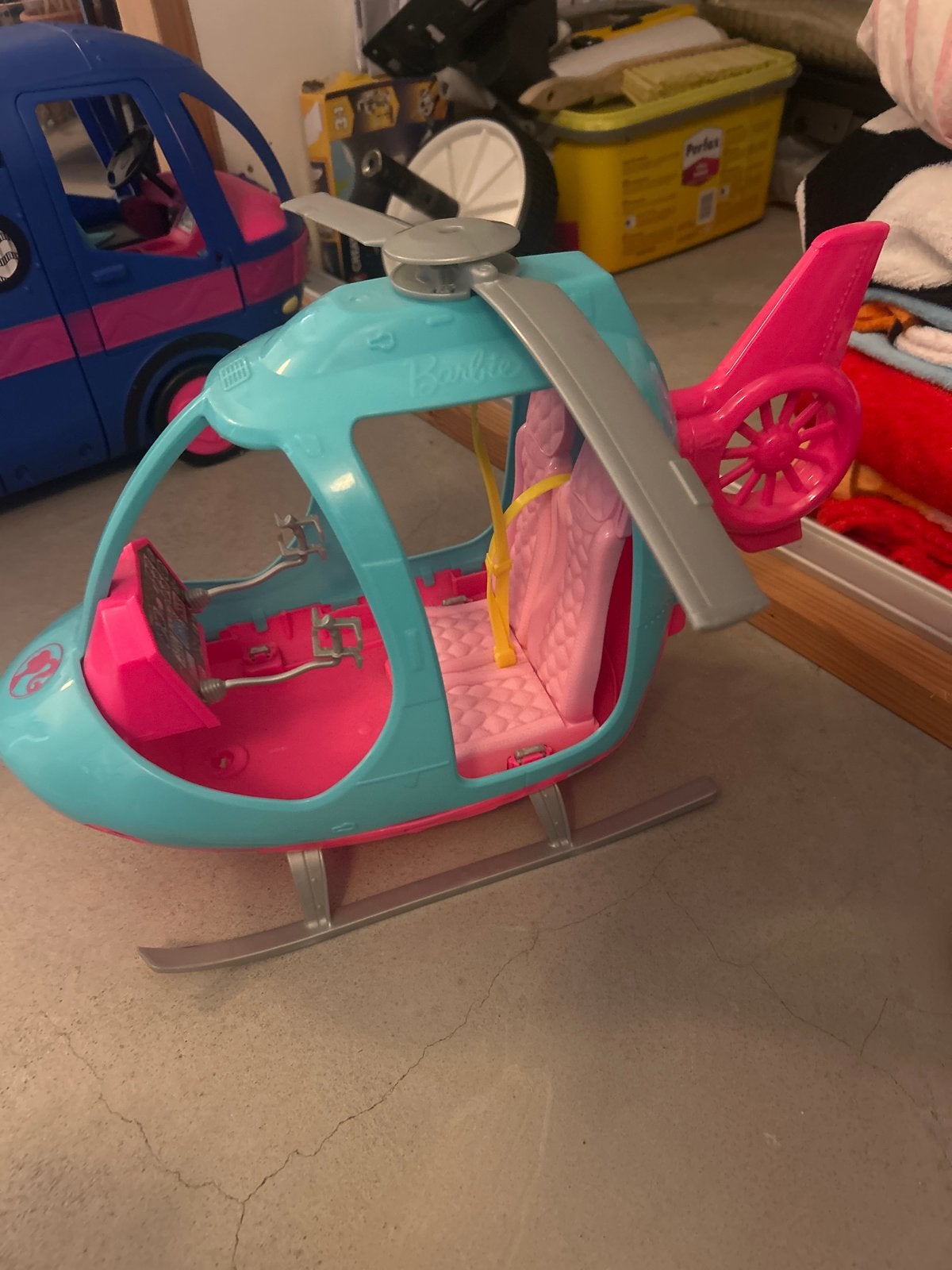 Barbie Helikopter - Zo goed als nieuw, Ophalen, Zo goed als nieuw, Meisje