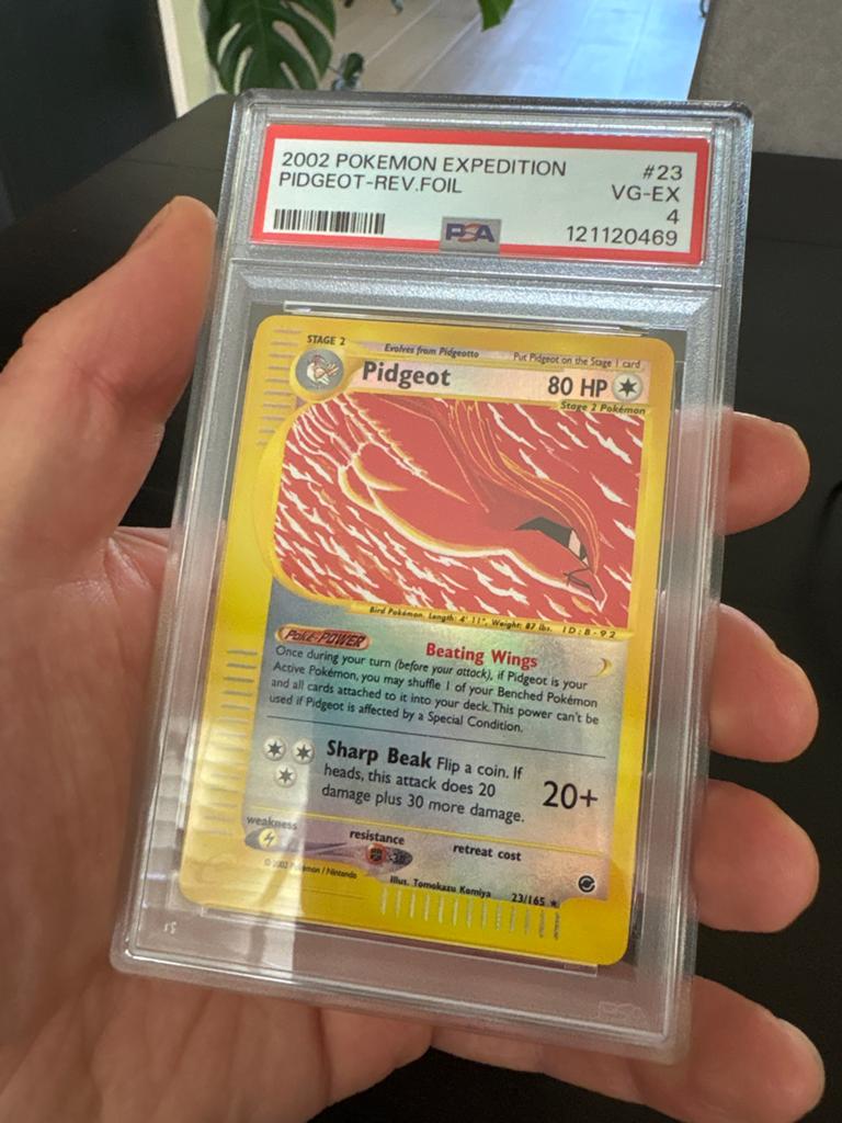 Pidgeot 2002 Expedition Reverse Foil PSA 4 Pokémon Kaart, Hobby en Vrije tijd, Verzamelkaartspellen | Pokémon, Ophalen of Verzenden