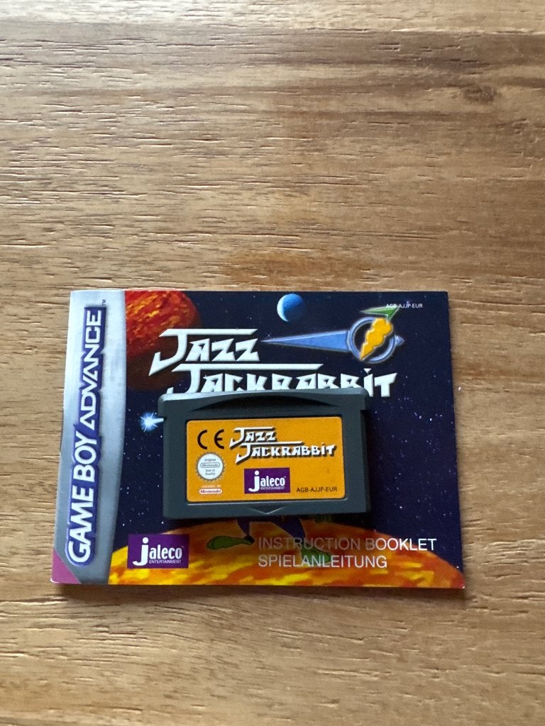 Jazz Jackrabbit - EU editie - Gameboy advance, 1 speler, Zo goed als nieuw, Vanaf 3 jaar, Ophalen