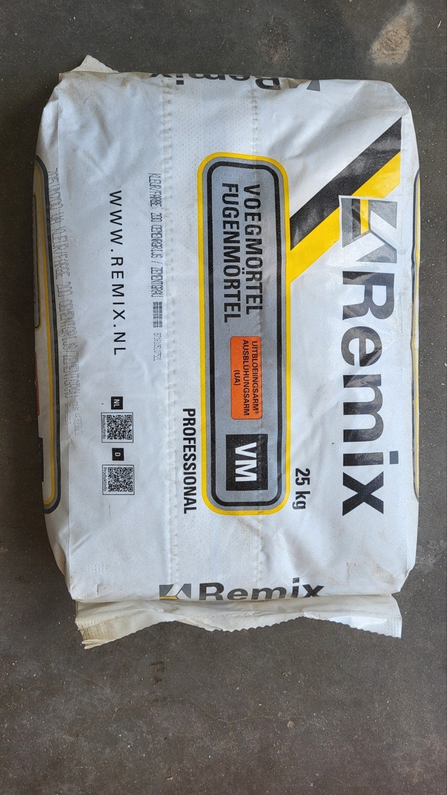 Remix Voegmortel VM - 6 zakken van 25 kg, Ophalen, Nieuw