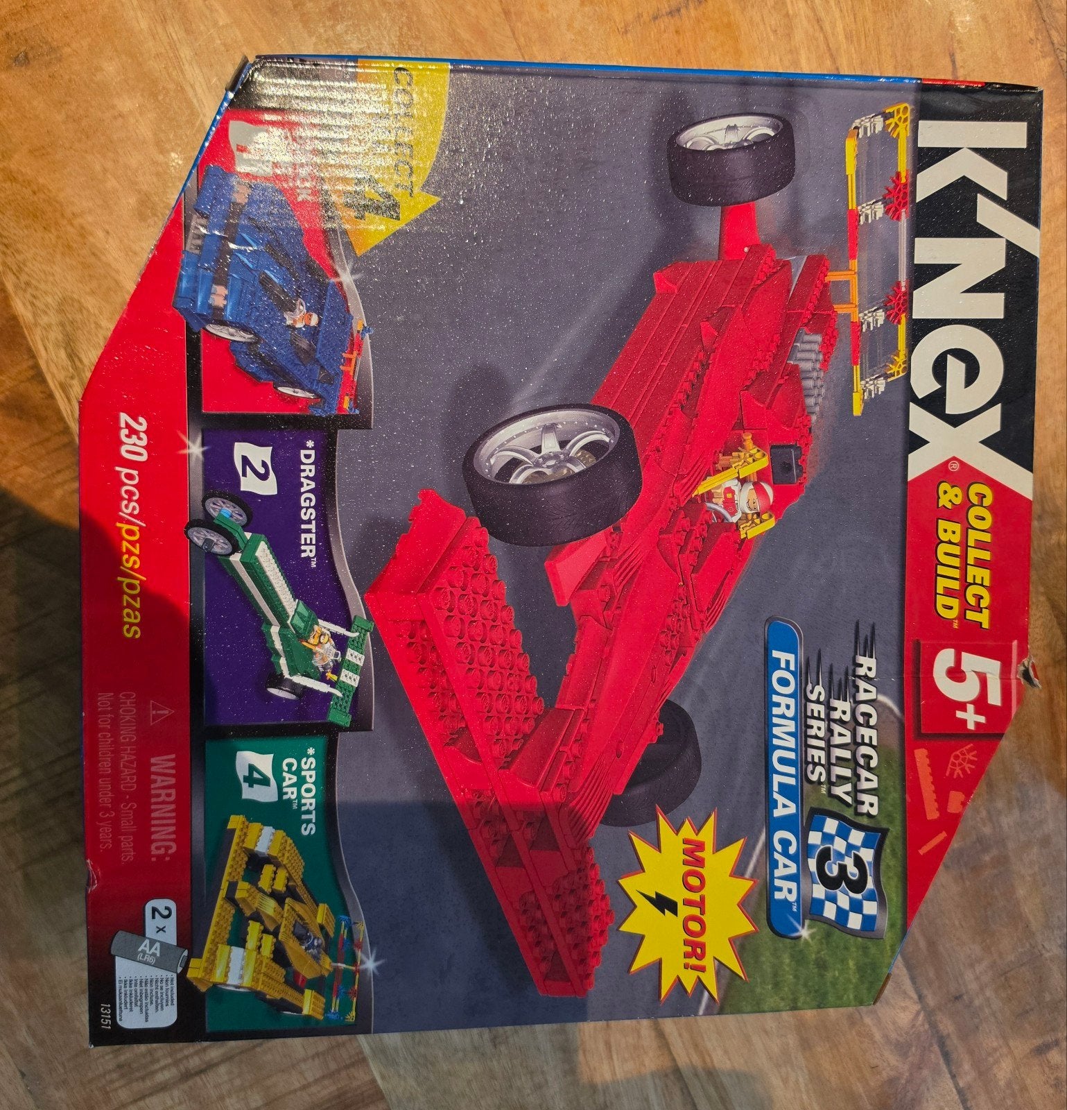 Nieuwe K'NEX Racecar Rally Series Formula Car (13151), Ophalen of Verzenden