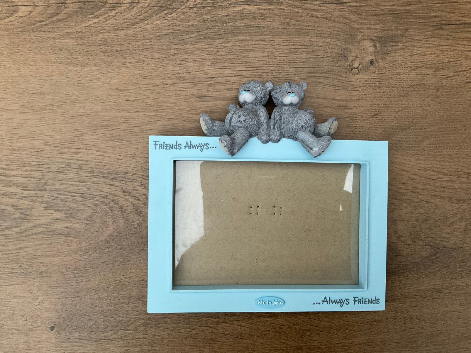 Nieuw zgan ME TO YOU fotolijstje blauw grijs, Ophalen, Nieuw, Overige typen, Me To You