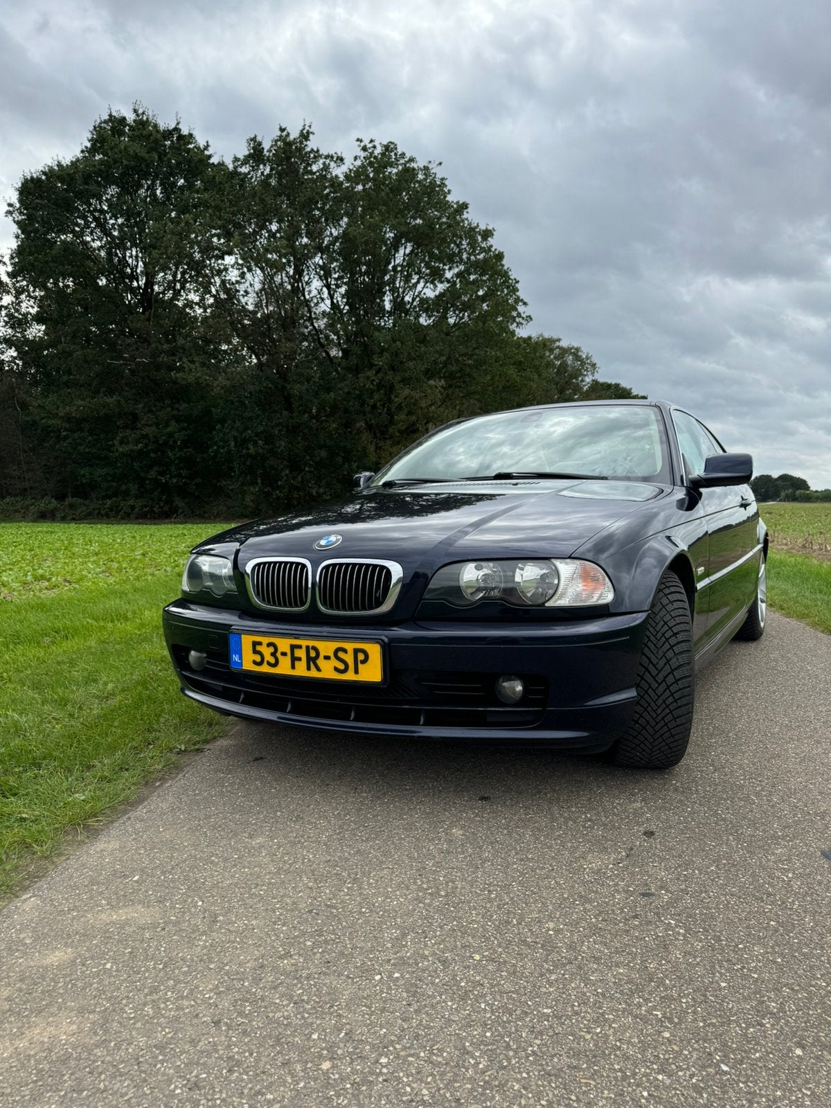 BMW e46 3-Serie 323 Coupe Blauw te koop!, Achterwielaandrijving, 2494 cc, Blauw, 75 €/maand