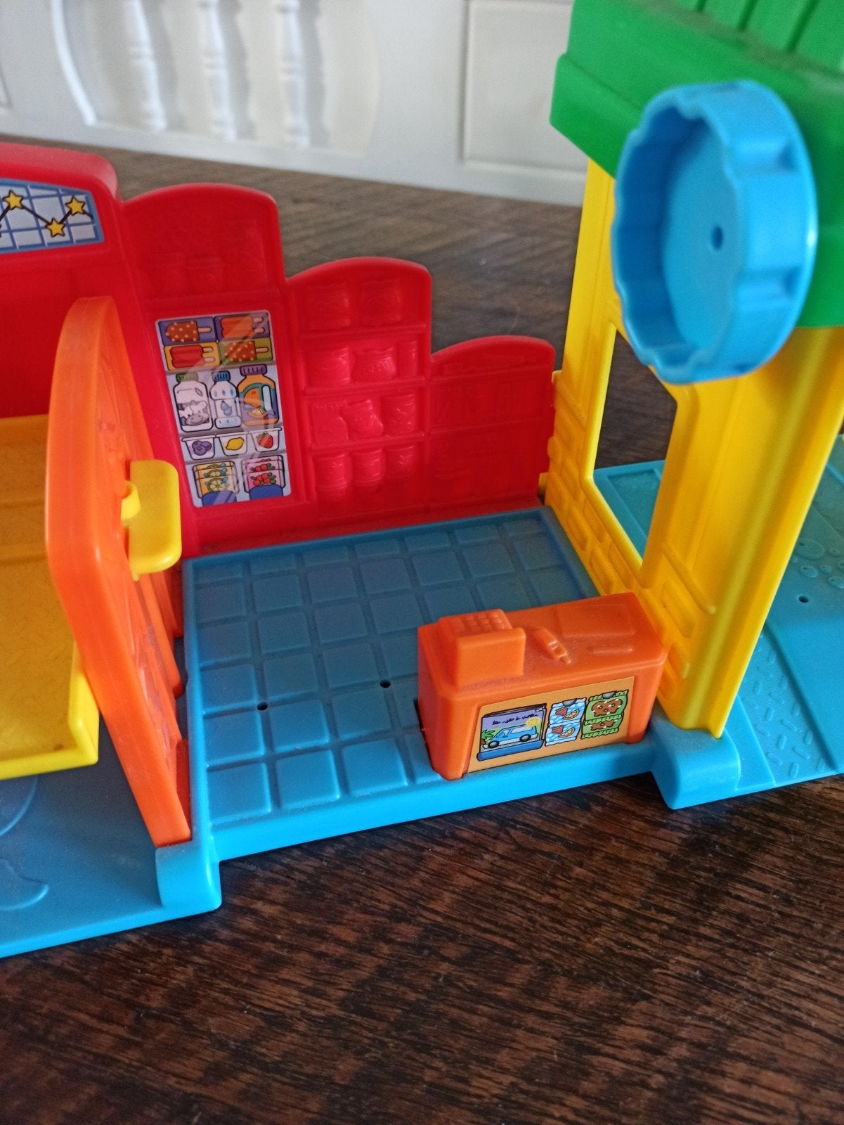 Kinder speel garage vintage, Kinderen en Baby's, Speelgoed | Fisher-Price, Ophalen, Gebruikt, Speelset