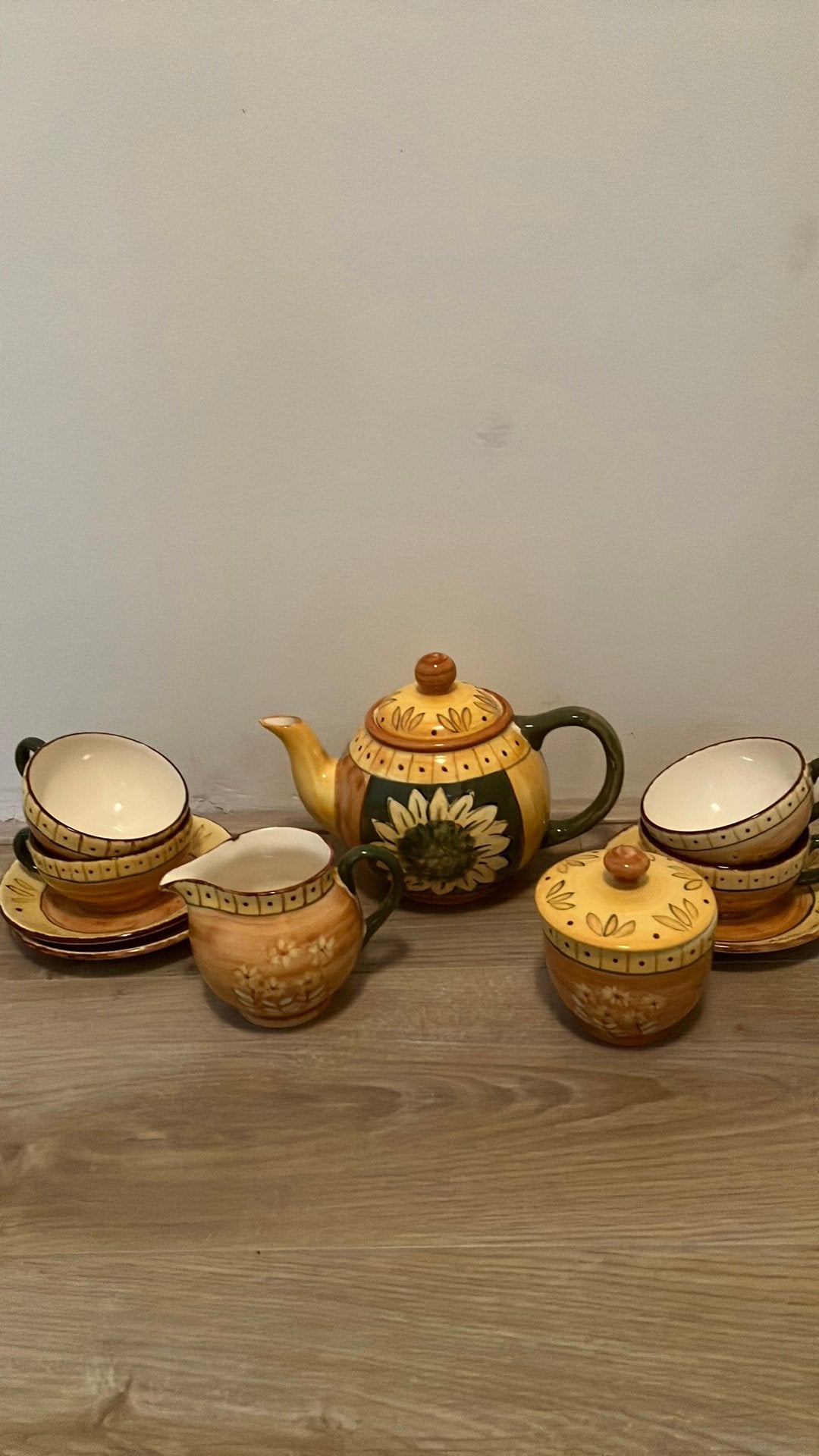 Theeservies appletree, Huis en Inrichting, Keuken | Servies, Ophalen of Verzenden, Zo goed als nieuw, Aardewerk, Overige stijlen
