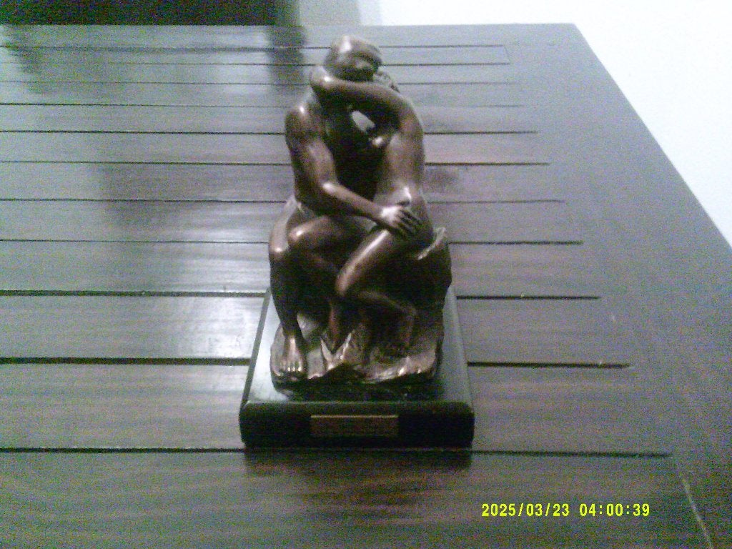 brons beeld, Antiek en Kunst, Ophalen, Brons