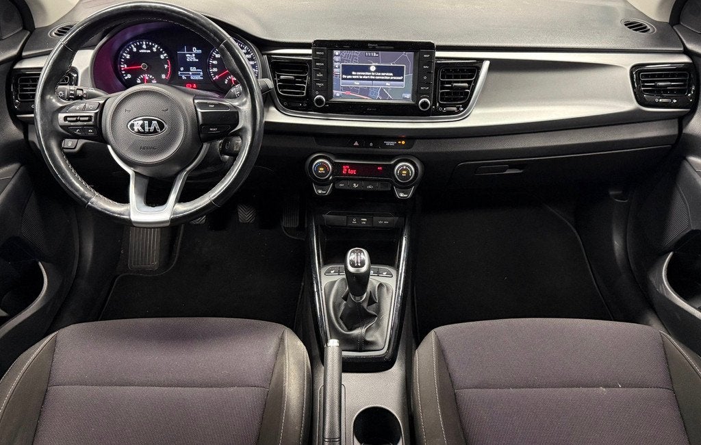 Kia Rio 1.0 TGDI DynamicLine*100PK*Navi*Camera*Carplay*, Auto's, Voorwielaandrijving, Gebruikt, 49 €/maand, Bedrijf