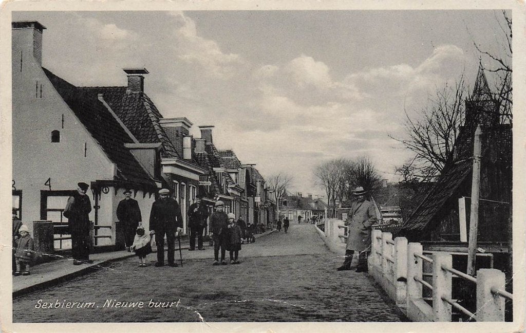 703-318-005 Sexbierum Nieuwe Buurt, Verzamelen, Ophalen of Verzenden, Voor 1920, Friesland