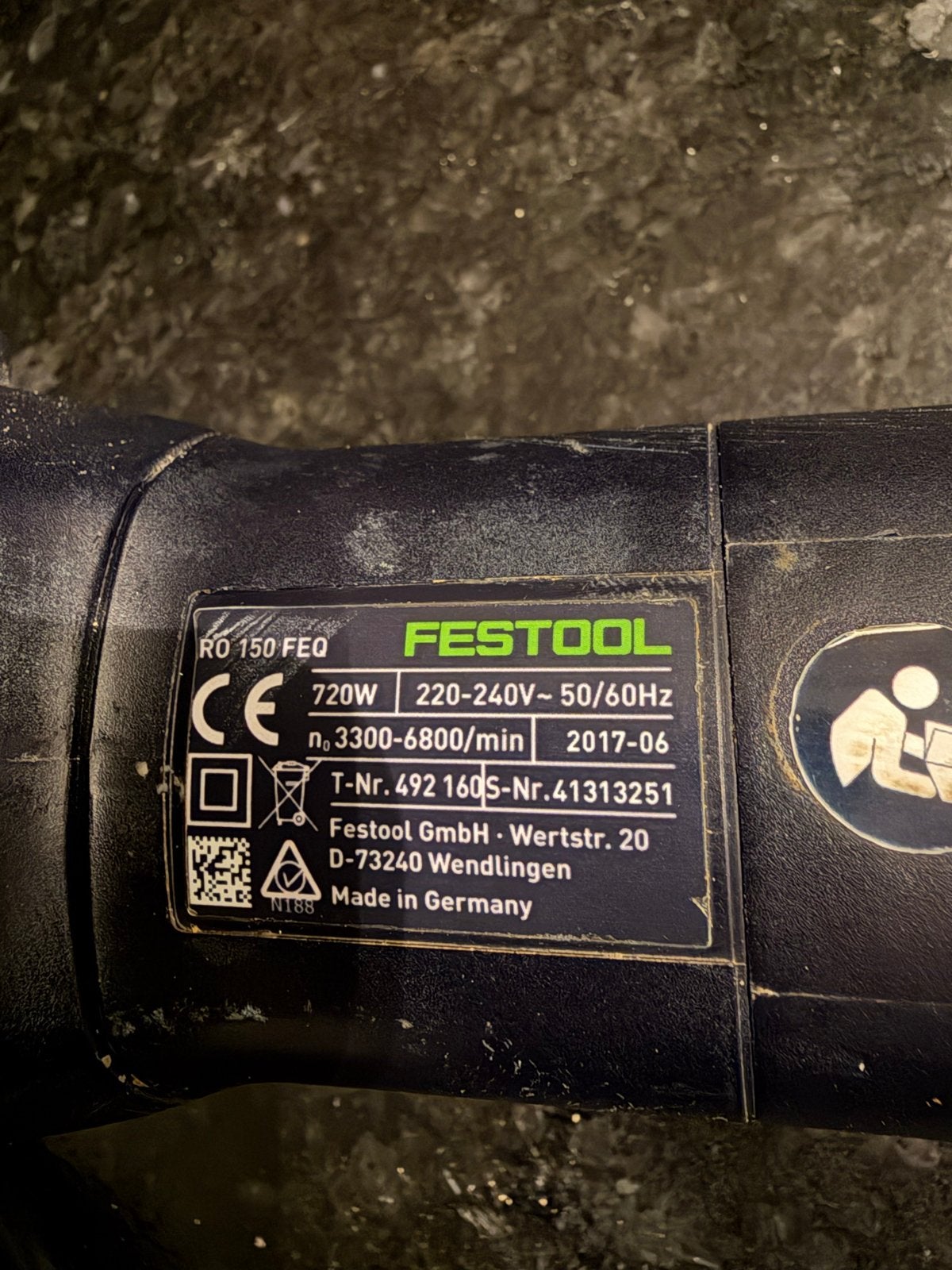 Foto 11 van Festool Rotex RO 150 FEQ-Plus Excentrische Schuurmachine